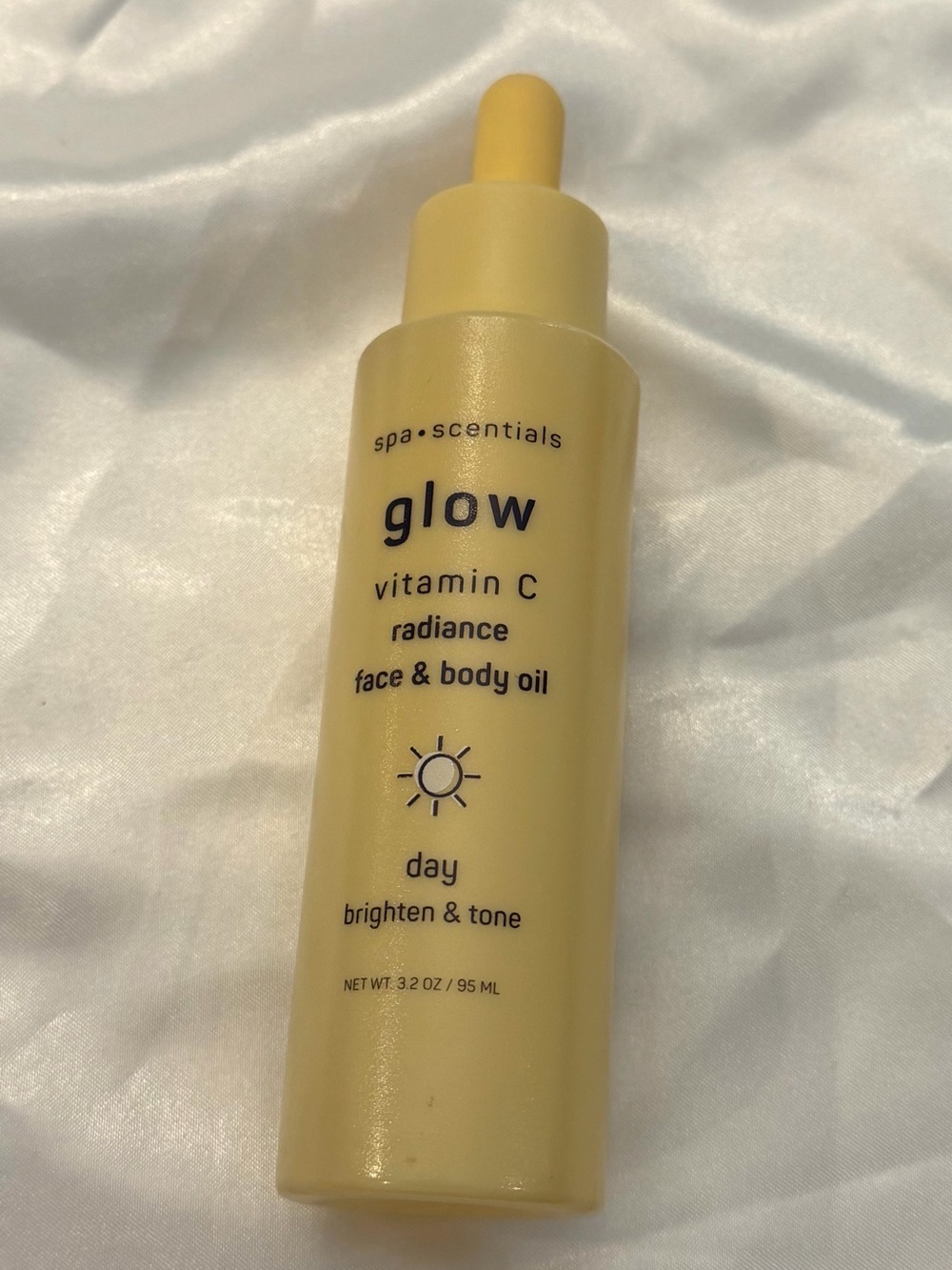 Spa Scentials Glow Vitamin C Radiance Face & Body Oil - Day 3.2 oz Brightening